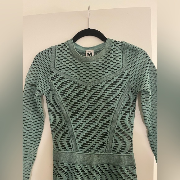 Missoni metallic green and black knit gown - Picture 2 of 3